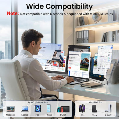 Dual Laptop Extender