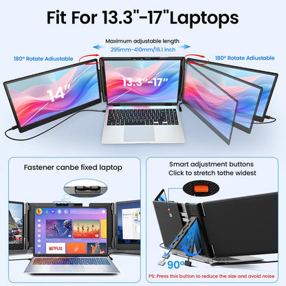 Dual Laptop Extender