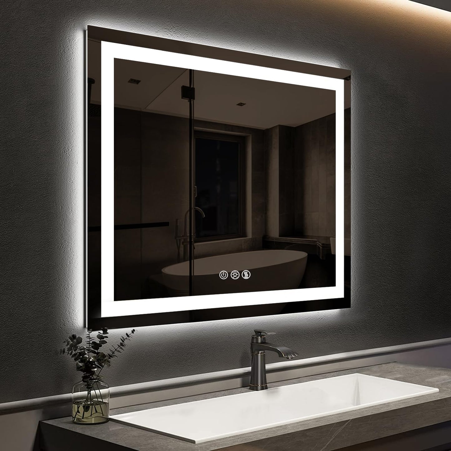 LED-badkamerspiegel 24 x 36 inch